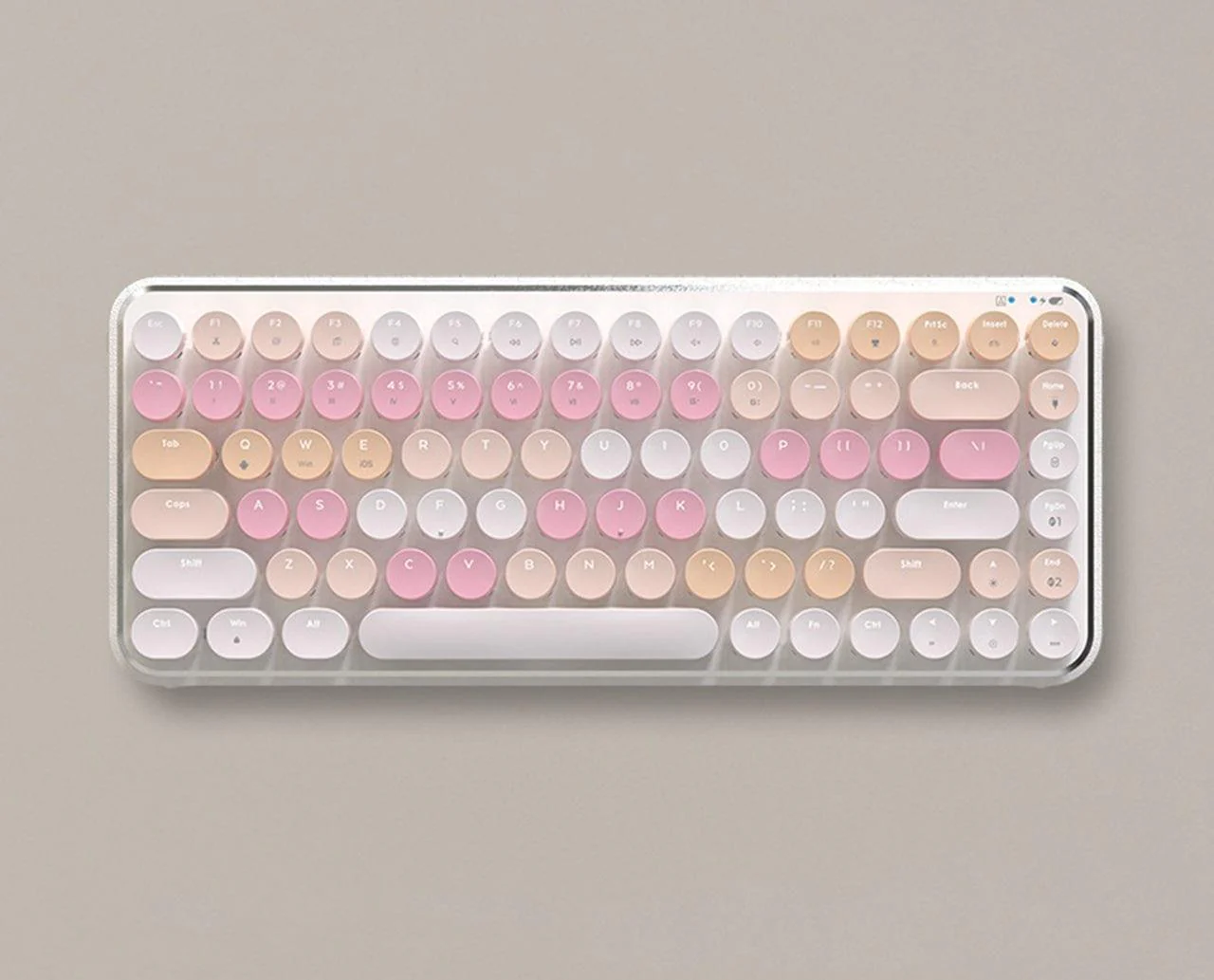 Palette Leather Typewriter Bluetooth Keyboard
