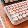 Palette Leather Typewriter Bluetooth Keyboard