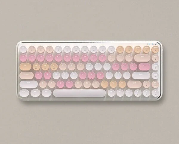 Palette Leather Typewriter Bluetooth Keyboard