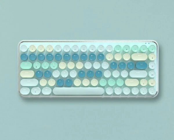 Palette Leather Typewriter Bluetooth Keyboard