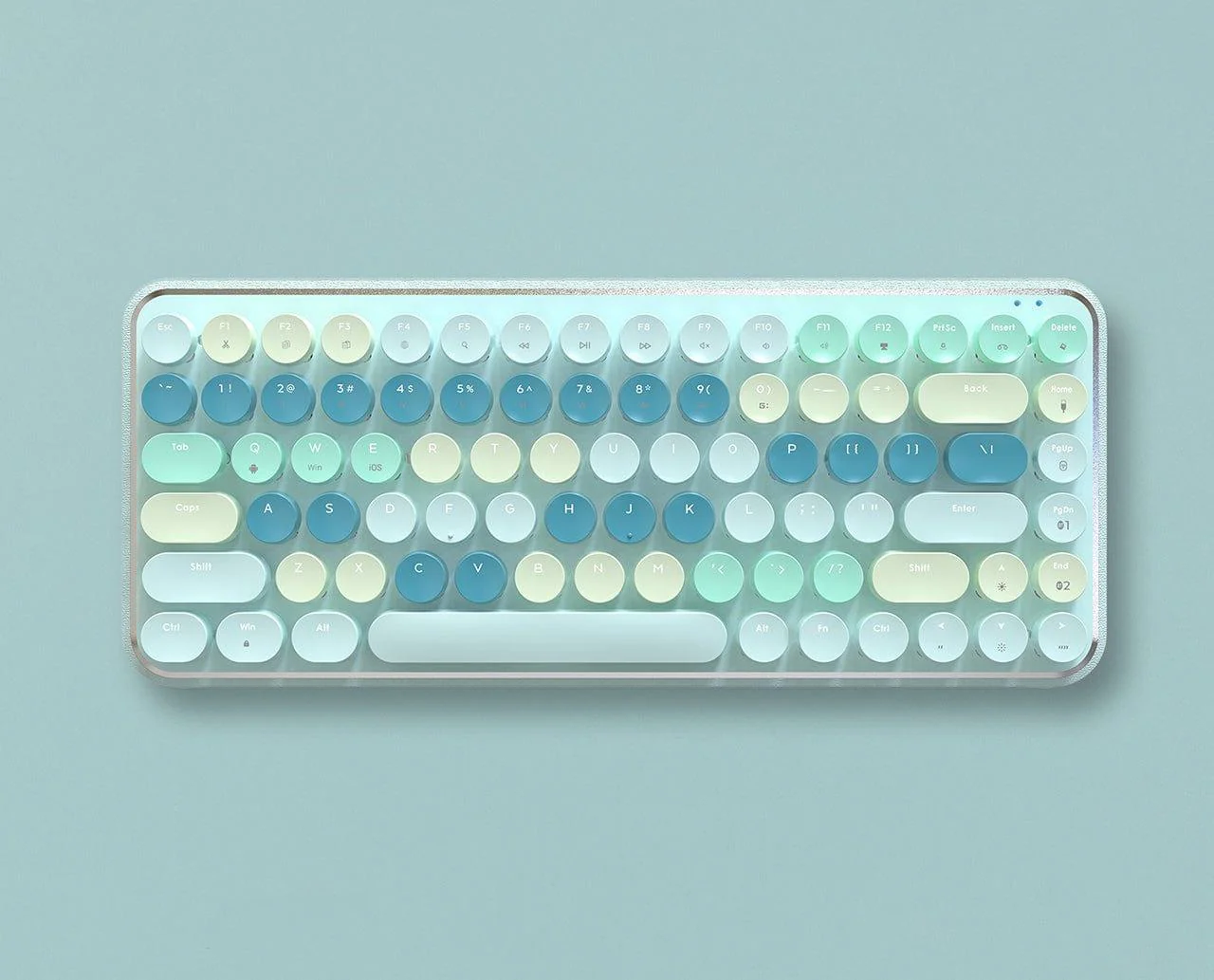 Palette Leather Typewriter Bluetooth Keyboard