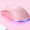 Retro Typewriter Bluetooth Keyboard and Mouse Set 2 – Pink